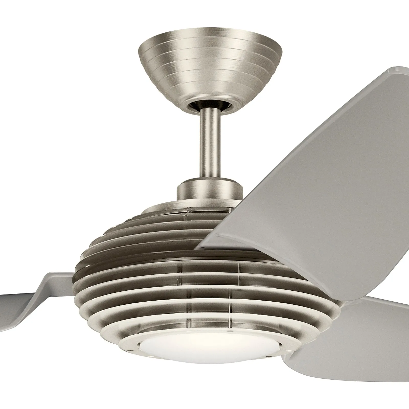 Ventilatore LED a soffitto Voya crema