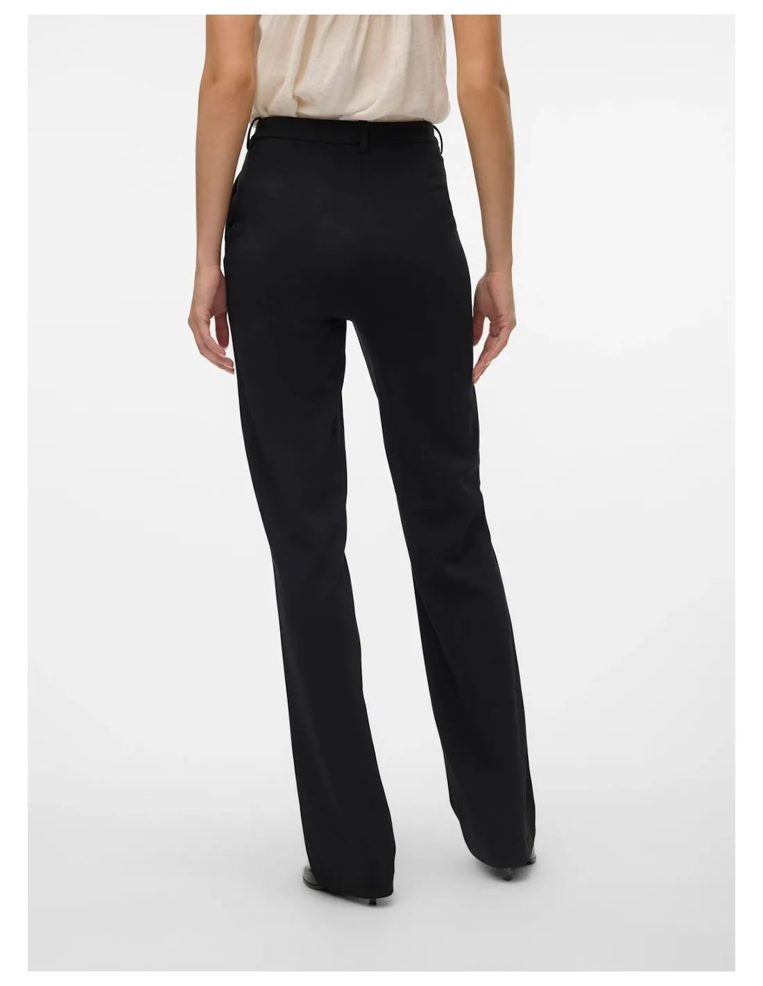 VERO MODA DONNA MAYA MW STRAIGHT SOLID PANT NOOS