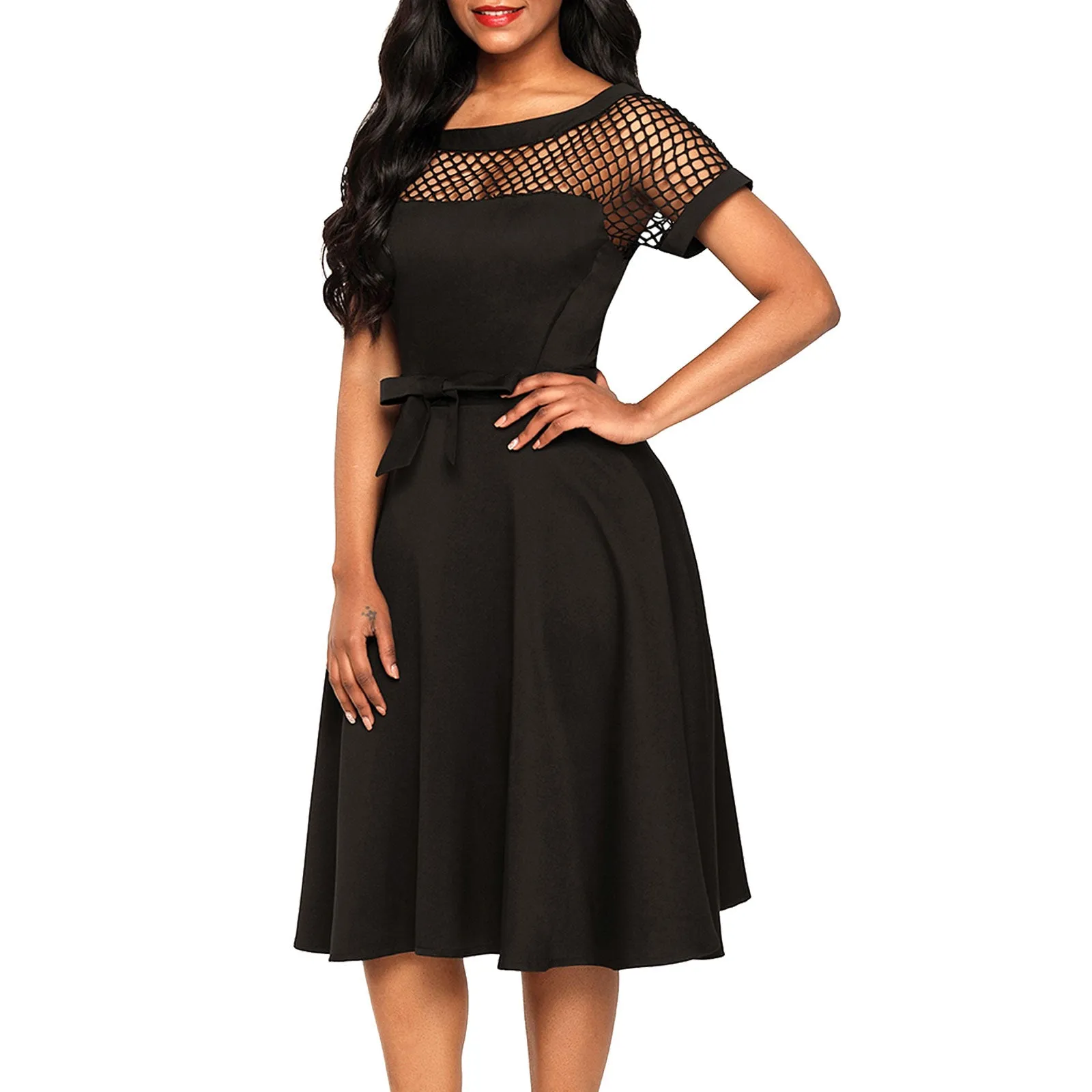 Vestito donna abito mini DL-2268