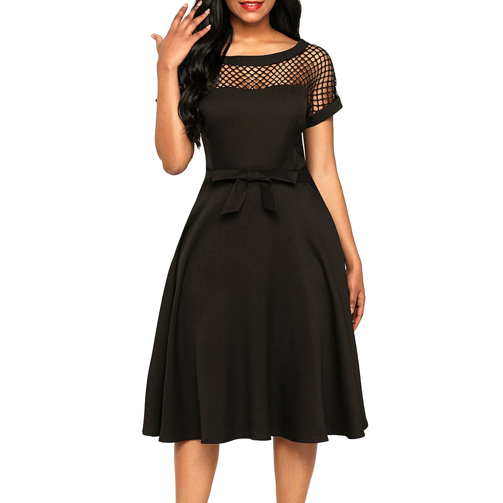 Vestito donna abito mini DL-2268