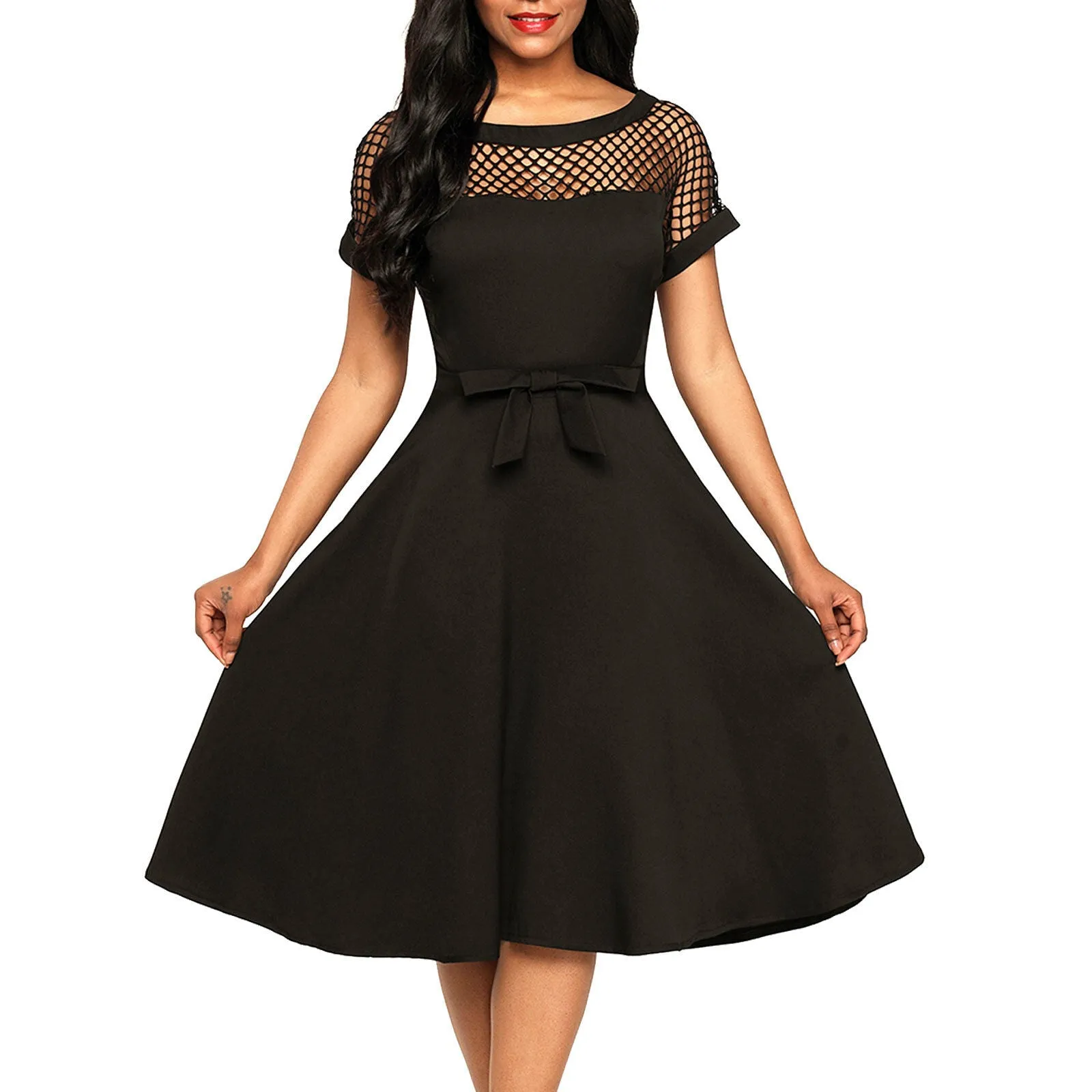 Vestito donna abito mini DL-2268