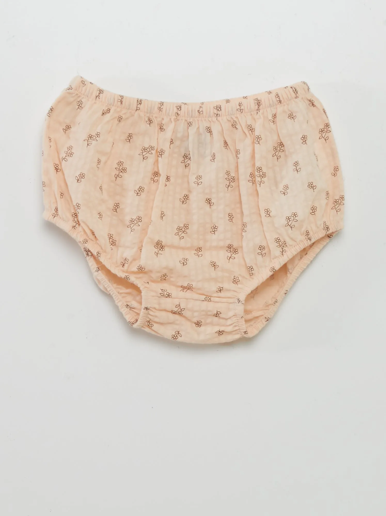 Vestito in maglia goffrata con slip - ROSA