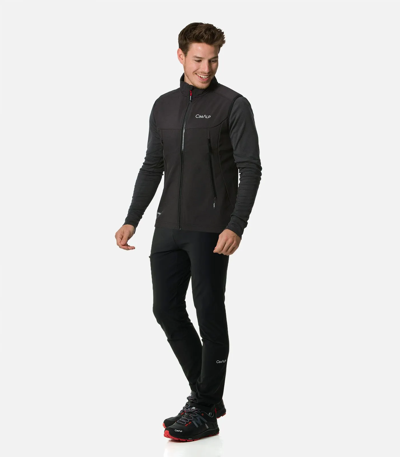 VISO- Uomo Gilet Softshell - Senza cappuccio
