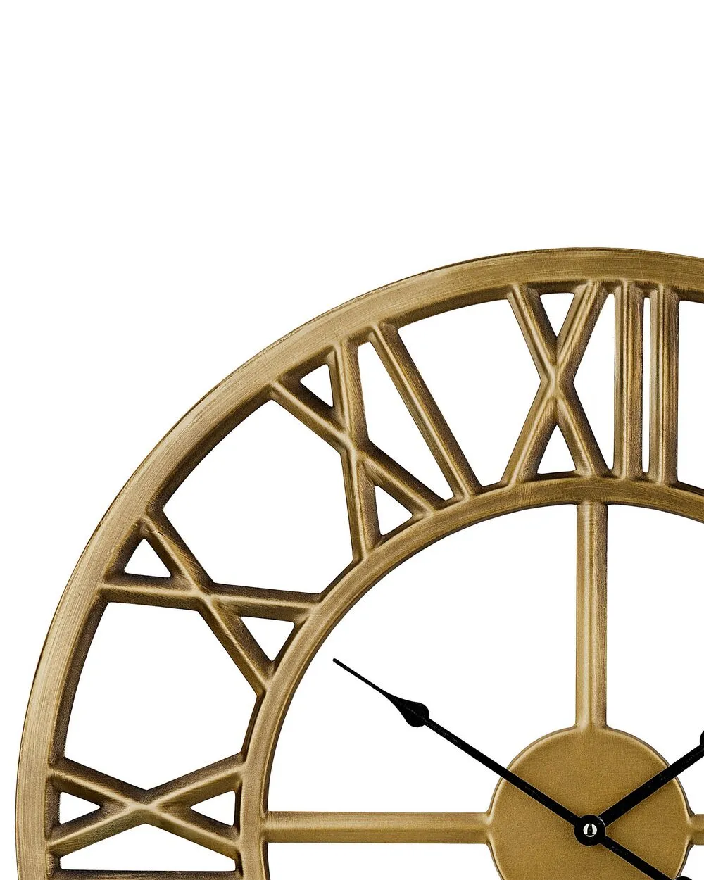 Wall Clock NOTTWIL 61 cm Metal Gold