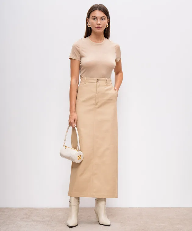 WARDROBE.NYC Maglietta beige W1017PC