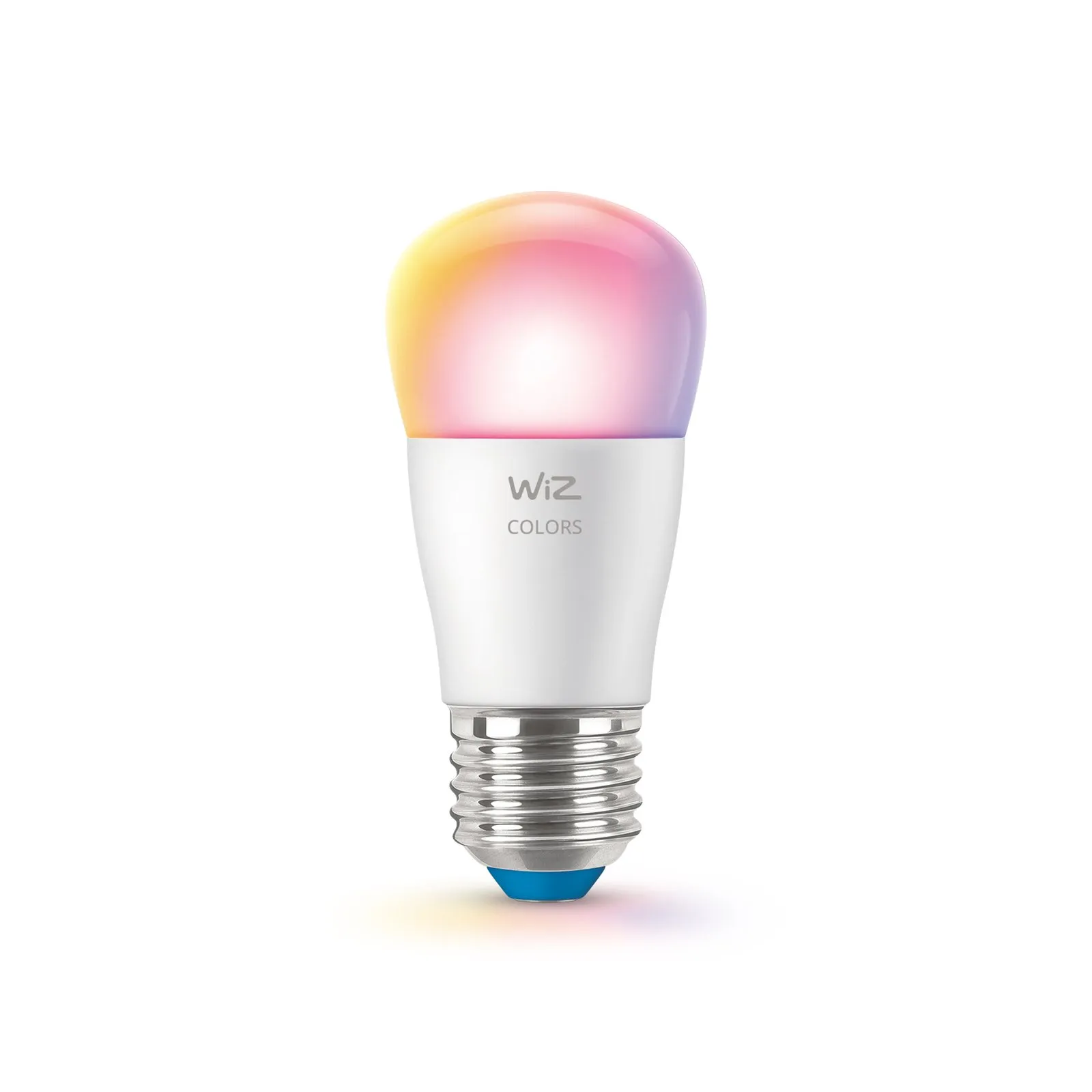 WiZ P45 Lampadina LED E27 4,9 W a goccia satinata RGBW