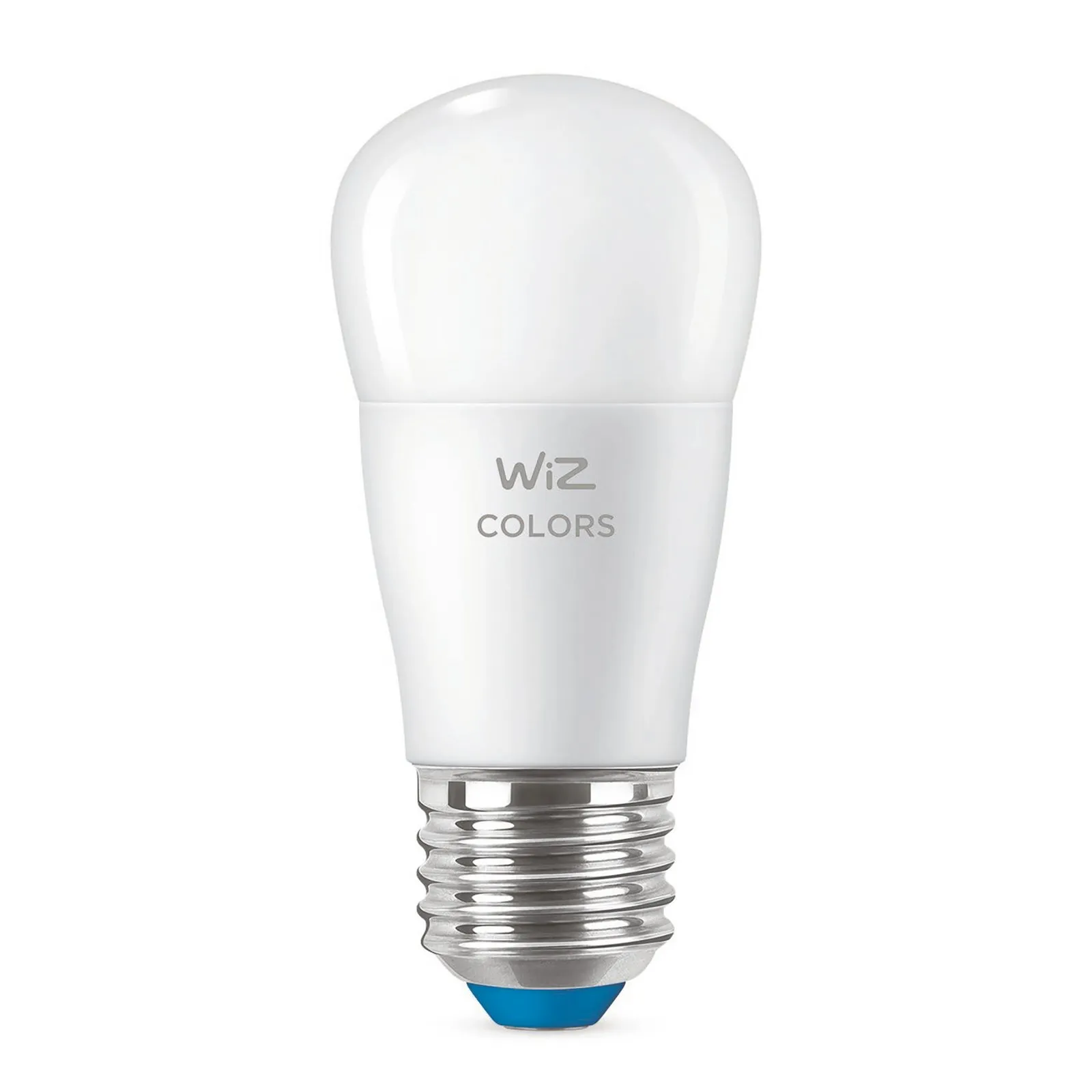 WiZ P45 Lampadina LED E27 4,9 W a goccia satinata RGBW