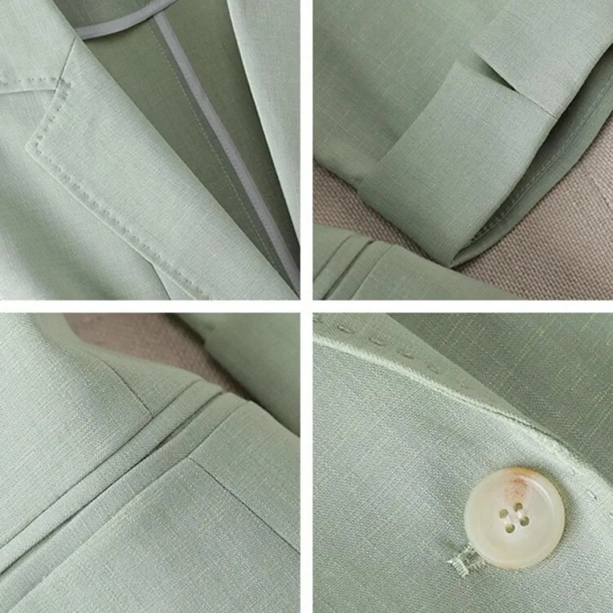 Xfpv Donna Casual Temperamento Verde Cappotto Sottile con Bottoni Giacca Monopetto Giacca Moda Nuova Marea Primavera Autunno 202