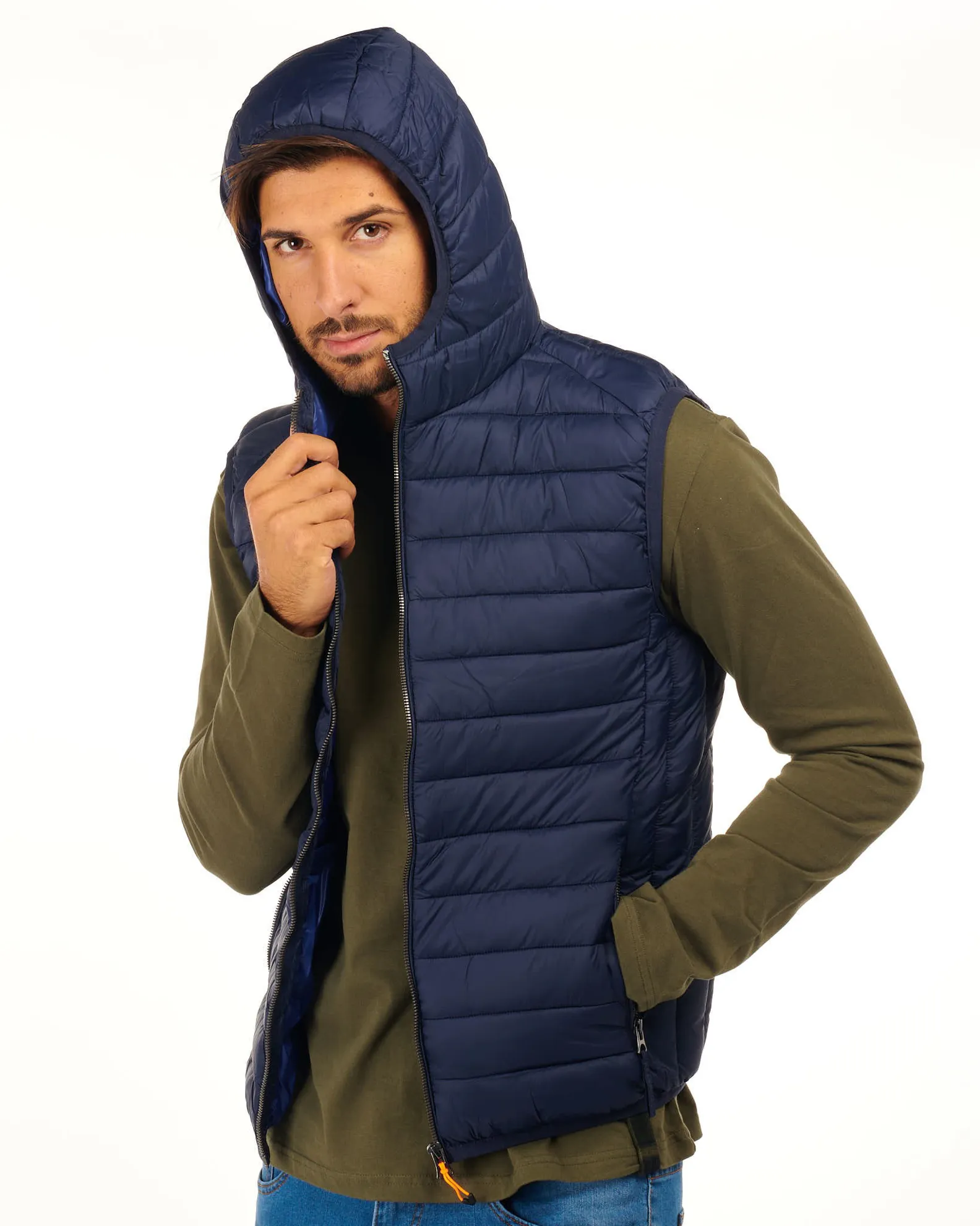 YELLOW DOG - GILET 100 GRAMMI CON CAPPUCCIO                                            Previous productYELLOW DOG - FELPA ZIP CO