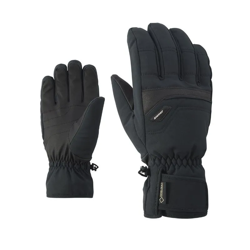 Ziener Guanti da uomo Glyn Gore-Tex + Gore Plus Warm (nero)