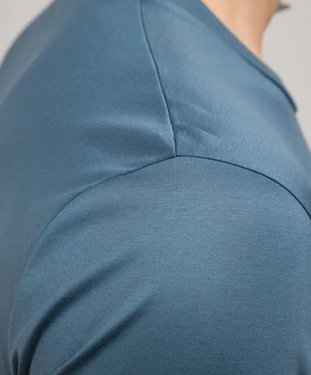Zimmerli Maglietta blu 2861447