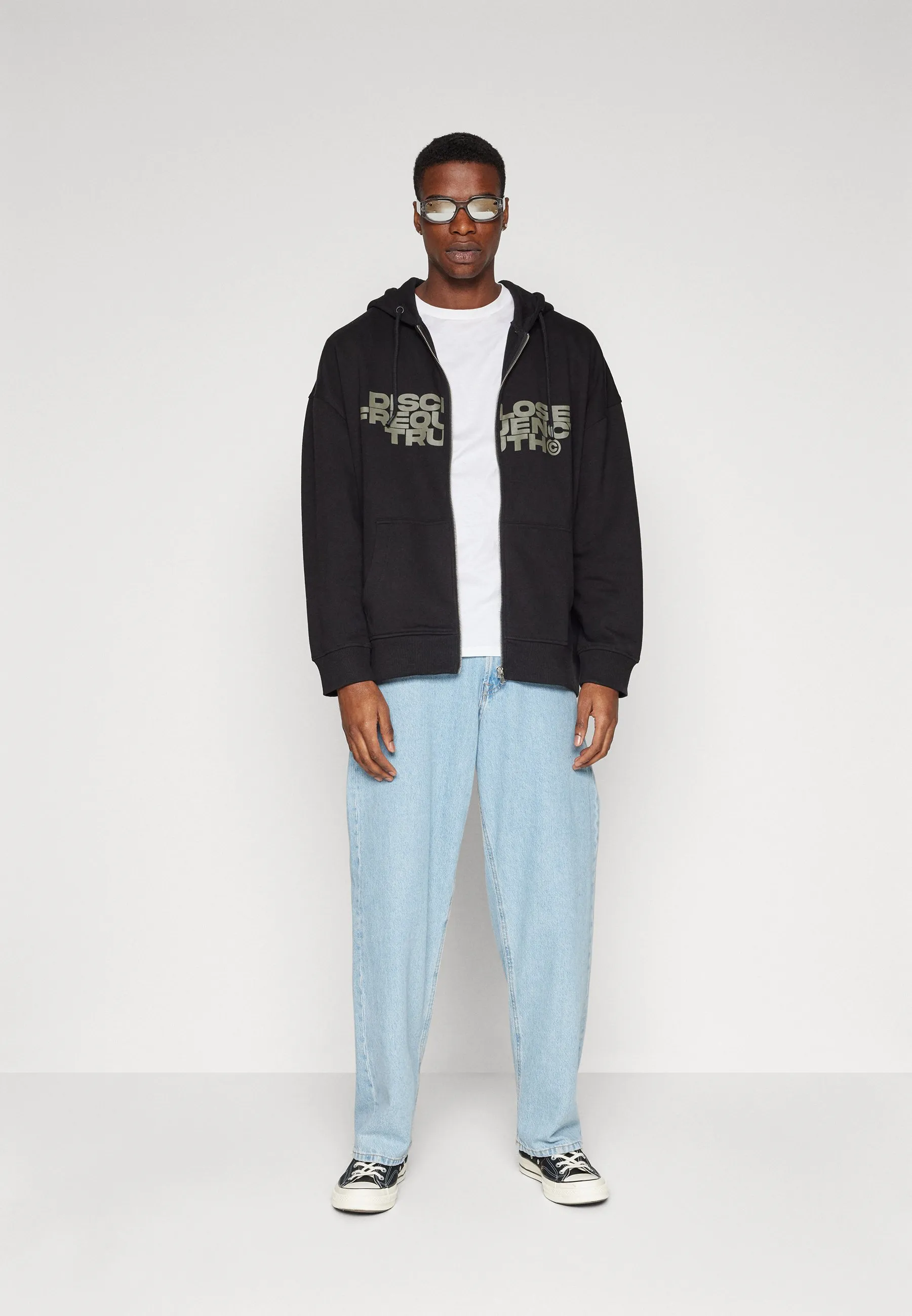 ZIPTHROUGH PRINTED JACKET UNISEX - Felpa con zip