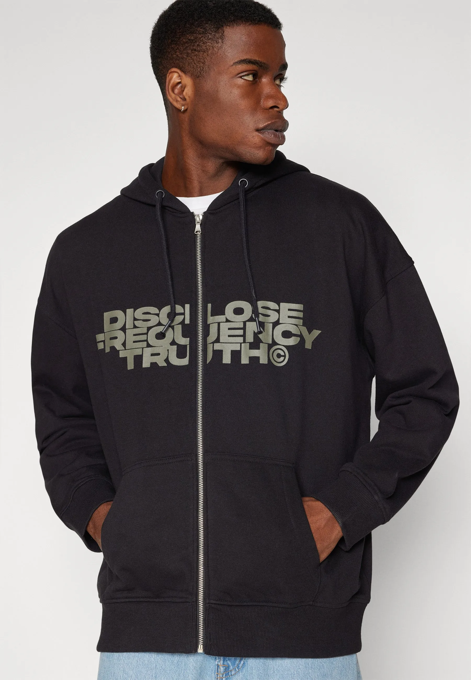 ZIPTHROUGH PRINTED JACKET UNISEX - Felpa con zip